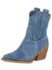 VAN HILL Cowboy Boots Rosalind in Hellblau Denim