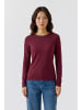 Oui Langarmshirt in bramble berry
