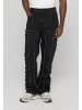 2Y Studios 2Y Studios Kosa Destroyed Straight Jeans in washed black