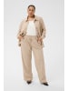 KAFFE curve Casual Hose KColina Loose fit in Feather Gray Melange