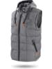 Normani Outdoor Sports Herren Winter-Steppweste Tropez in Grau