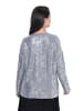 Ulla Popken Shirt in grau melange