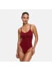 CFAB Figurformender Body mit Slip in Weinrot