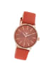 Oozoo Analog-Armbanduhr Oozoo Timepieces rot mittel (ca. 35mm)