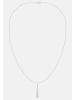 Ethische Diamanten Halskette aus 375 Weißgold mit Lab Grown Diamant