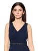 Vera Mont Abendkleid mit Plissee in Night Sky