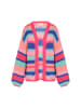 myMo Cardigan in orange multicolor