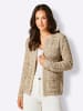 creation L Strickjacke in champagner-camel