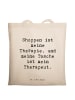 Mr. & Mrs. Panda Laptoptasche Spruch Tragetasche Therapie mit Sp... in Creme