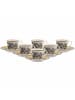 Villeroy & Boch 6er Set Kaffeetassen mit Untertassen Audun Ferme 150 ml bunt in bunt