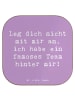 Mr. & Mrs. Panda Untersetzer Spruch Im Team zuMenschmenarbeiten mit... in Lavendeltraum