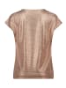 Betty Barclay Casual-Shirt mit Glanzeffekt in Metallic Rosé