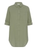 Kaffe Langarm - Hemd KAnaya Loose fit in Sea Spray
