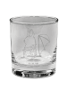 Mr. & Mrs. Panda Whiskey Glas Fledermaus Sitzen ohne Spruch in Transparent