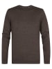 Petrol Industries Feinstrickpullover Steamboat in Braun