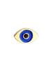 Elli Ohrringe 925 Sterling Silber Evil Eye in Gold