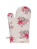 Greengate Ofenhandschuh MARIE Beige mit Blumen