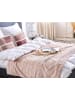 Beliani Kuscheldecke SMAHRA in Rosa - (W) 180 x (H) 2 x (L) 220 cm