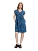 BETTY & CO Casual-Kleid mit Print in Dunkelblau/Blau