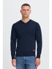 BLEND V-Ausschnitt-Pullover BHFibi in Blau