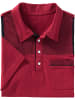 Sieh an! Poloshirt in rot-marine