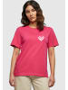 Mister Tee T-Shirt in hibiskuspink