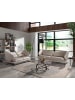 Angel Cerdá Sofa 6145 in Taupe Grau / Schwarz