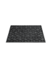 Wecon Home Fußmatte "Bossa Groove" in Silber Grau/Anthrazit