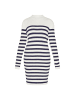 usha BLUE LABEL Women Dress in offwhite navy