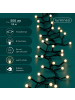 LUMINEO Lichterkette CHERRY Compact Twinkle 500 LED 11 m, schwarzes Kabel in warm weiß