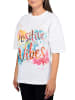 Reichstadt Reichstadt Oversized T-Shirt Damen  24RSW057 Vibrant Positivity XXL