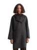 Marc O'Polo Kapuzen-Mantel relaxed in night grey melange