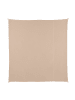relaxdays Sonnensegel in Beige - 3,5 x 3,5 m