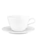 Seltmann Weiden Milchkaffeetasse mit Untertasse Nori Home in 370 ml in weiß