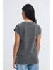Oxmo Rundhalsshirt OXSille in Grau