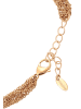 faina Women Multi-Chain Bracelet in Rose Gold