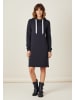 salzhaut Knielanges Kleid (Midi) MÖÖV Navy
