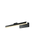 Licht-Erlebnisse Wandlampe EEK G (B)39 x (H)6 cm in Schwarz