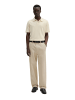 Marc O'Polo Strick-Poloshirt regular in Chalky Sand