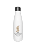 Mr. & Mrs. Panda Wasserflasche Hund Liebe mit Spruch in Weiß