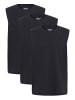BLEND Tanktop BHTank Top 3er-Pack in Schwarz