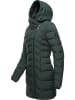 ragwear Wintermantel Teela in Dark Green