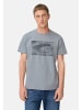 Camel Active T-Shirt mit Quick Dry Funktion in Steinblau