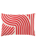 Tom Tailor Kissenhülle ORGANIC WAVES 1 in Rot
