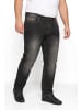 Men Plus Jeanshose in black
