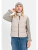 Camel Active Steppweste aus recyceltem Polyester in Beige-Braun