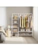 SONGMICS Kleiderständer Pataye in Weiß - (B)115.8 x (H)172.8 x (T)45 cm