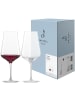 Zwiesel Glas 2er Set Bordeaux Rotweingläser Bouquet 660 ml in transparent