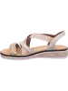 rieker Keilsandalette in gold