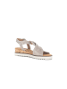 Gabor Plateau Sandalen in beige
